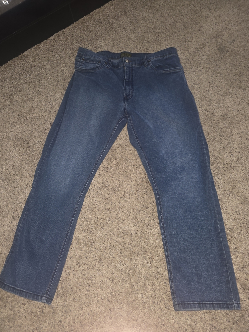 Urban Star Blue Straight Leg Jeans Men's Size 38x30